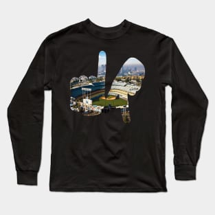 LA Hands, Dodger Stadium v2 Long Sleeve T-Shirt